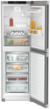 Холодильники LIEBHERR Холодильники LIEBHERR/ Pure, EasyFresh, МК NoFrost, 4 контейнера МК, в. 201,5 см, ш. 60 см, класс ЭЭ A, внутренние ручки, покрытие SteelFinish