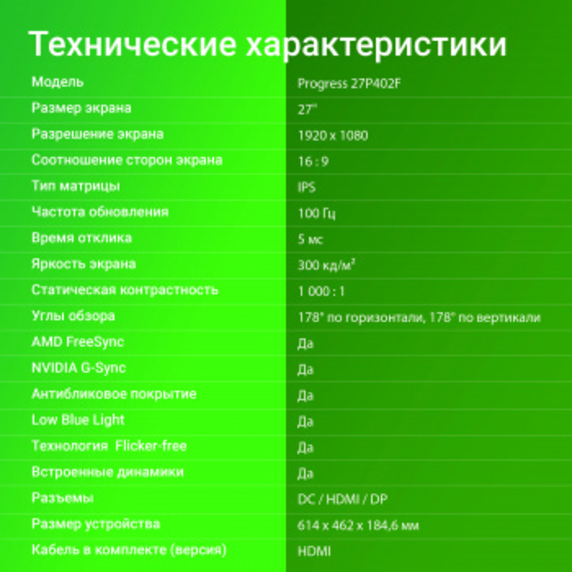 Монитор Digma 27"