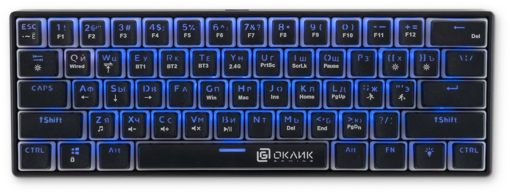 Клавиатура Оклик K763W
