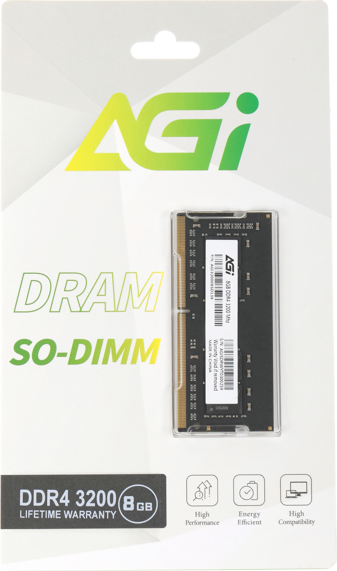 Память DDR4 8GB