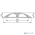 Напольный канал 75x17