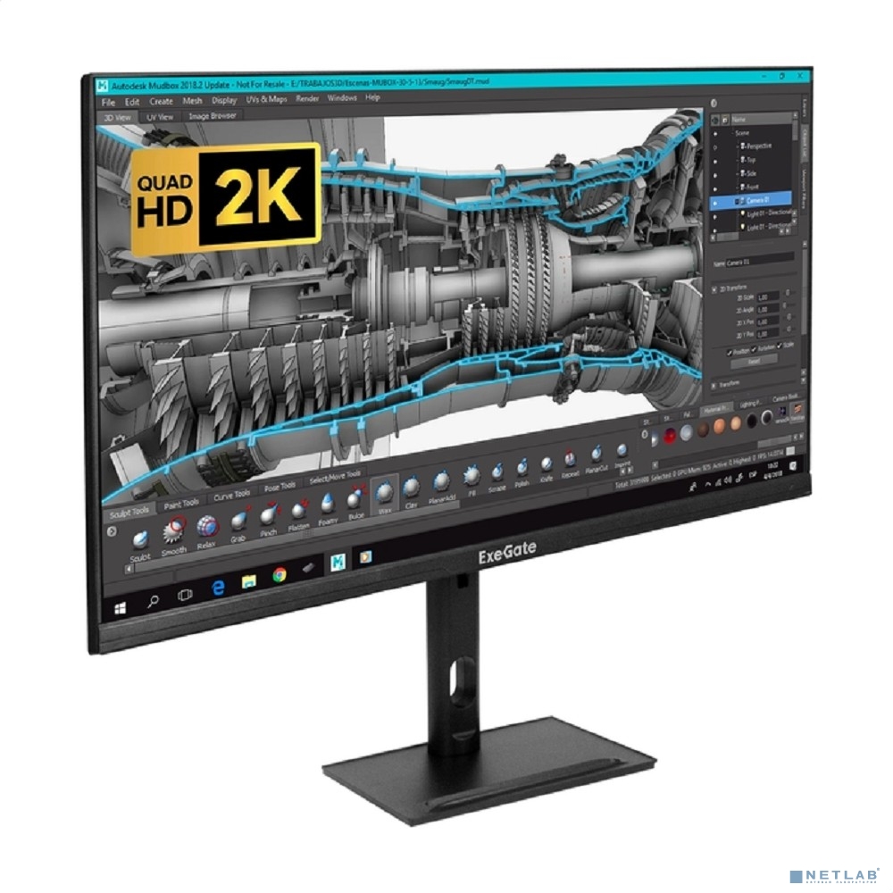 LCD ExeGate 27" ES2707TA