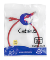 Cabeus PC-UTP-RJ45-Cat.5e-0.5m-RD Патч-корд