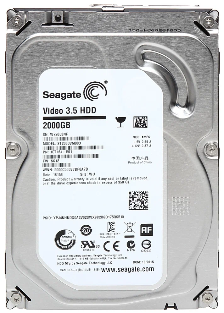 3.5" 2Tb Seagate