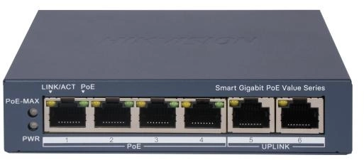 Коммутатор Hikvision DS-3E1506P-EI/M