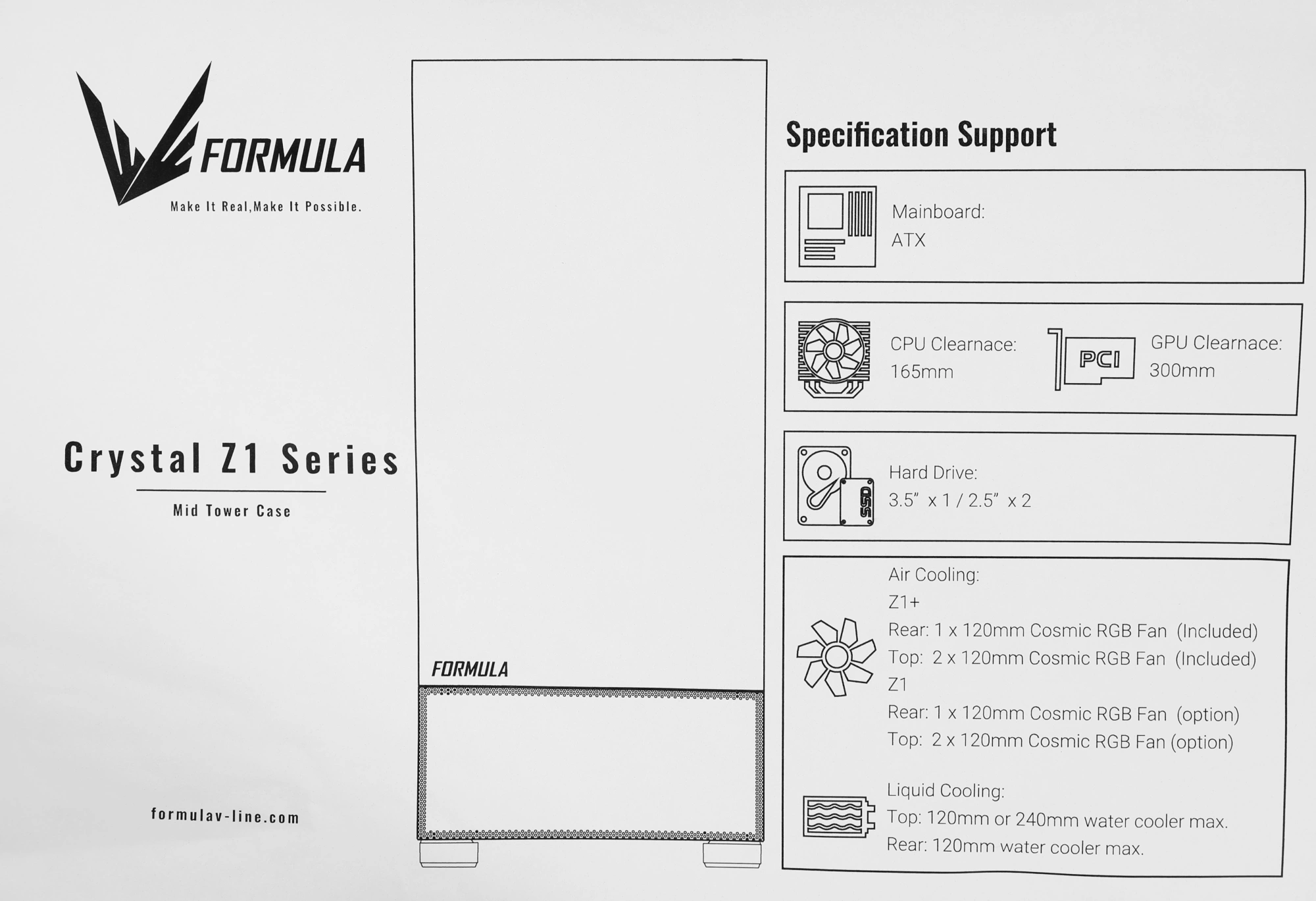Корпус Formula Crystal