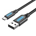 Кабель Vention USB 2.0 AM/micro B 5pin - 2м Черный