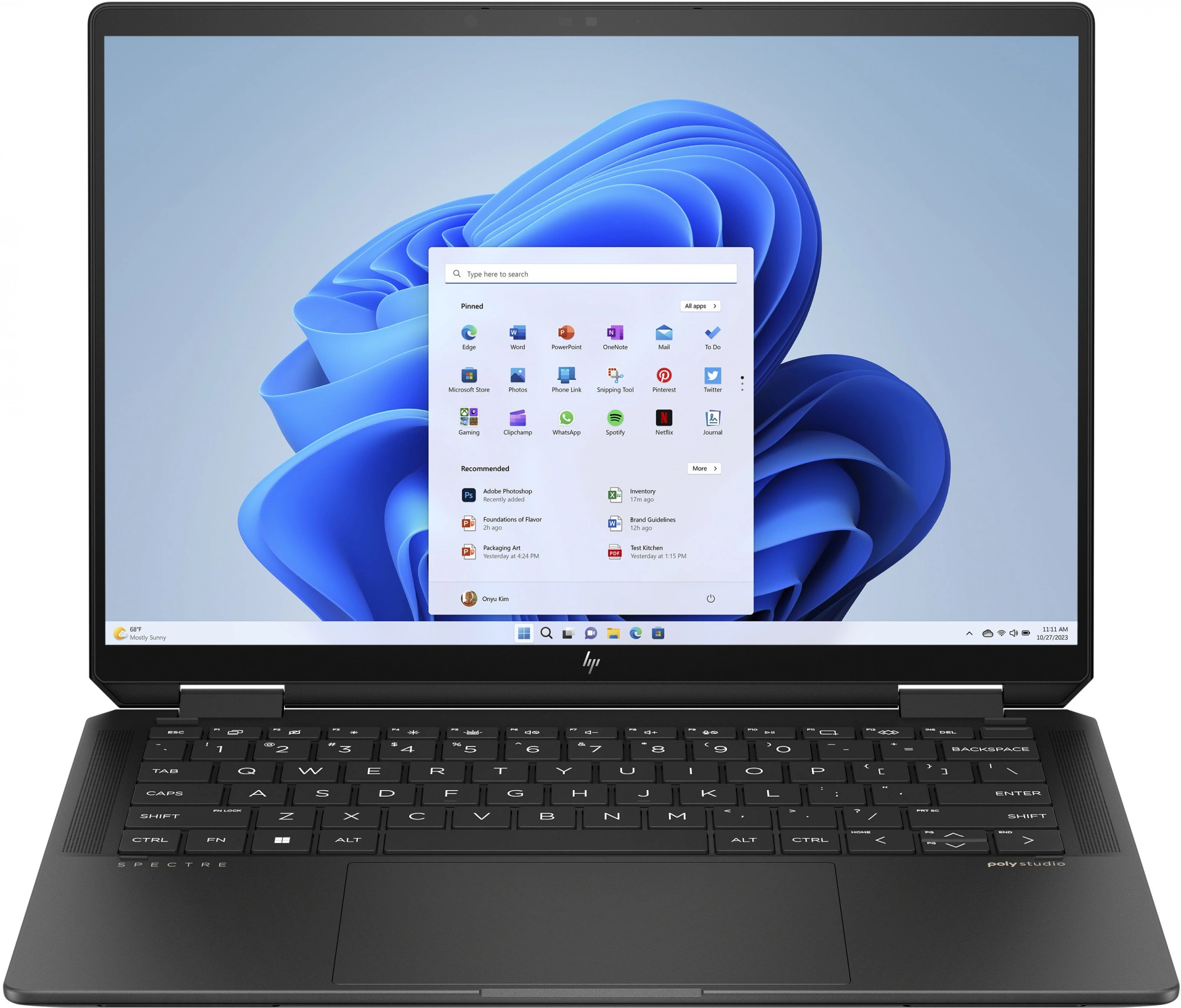 Ноутбук HP Spectre