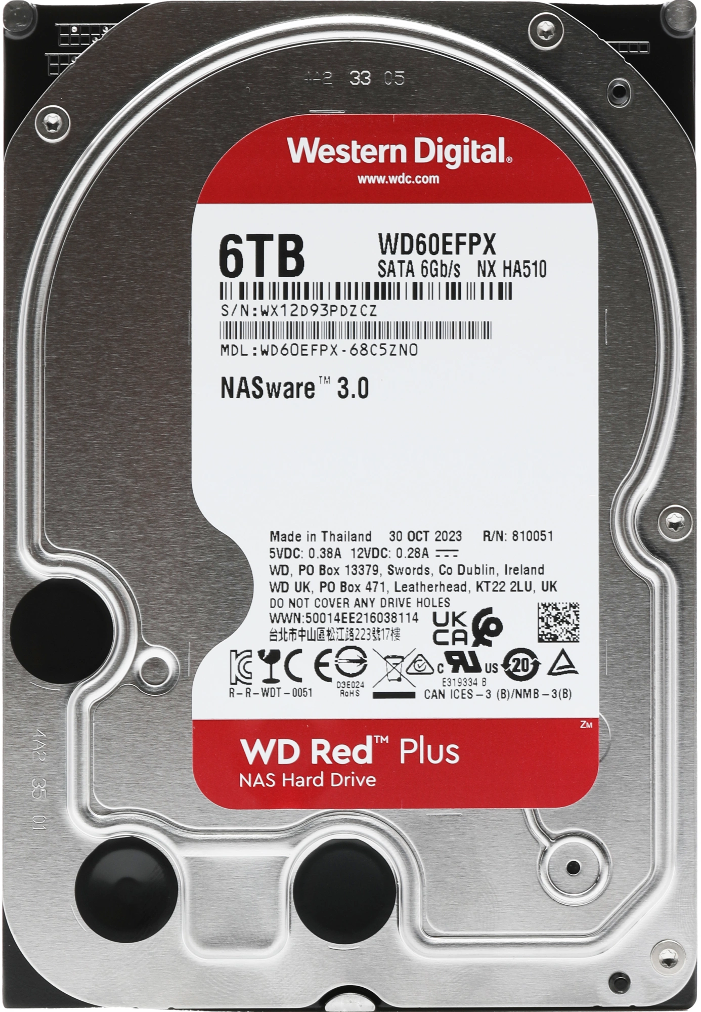 6TB WD NAS