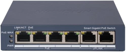 Коммутатор Hikvision DS-3E1506P-EI