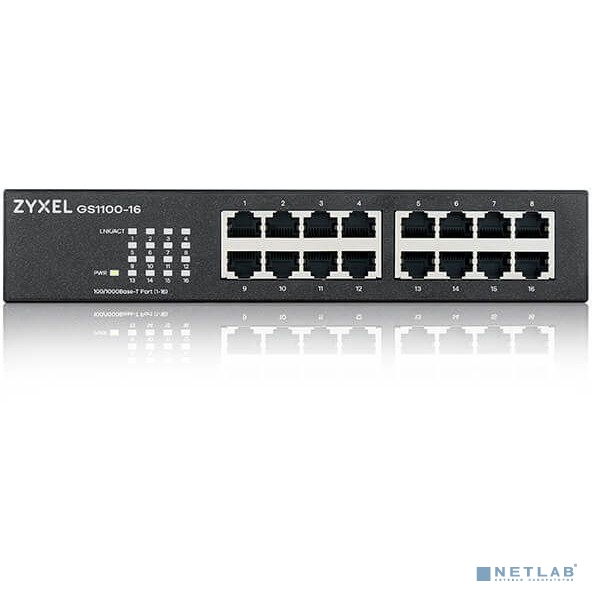 Коммутатор Zyxel GS1100-16,