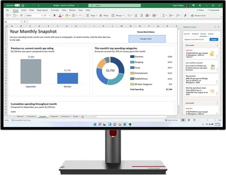 Монитор Lenovo 27"