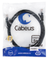 Cabeus PC-UTP-RJ45-Cat.5e-1.5m-BK-LSZH Патч-корд