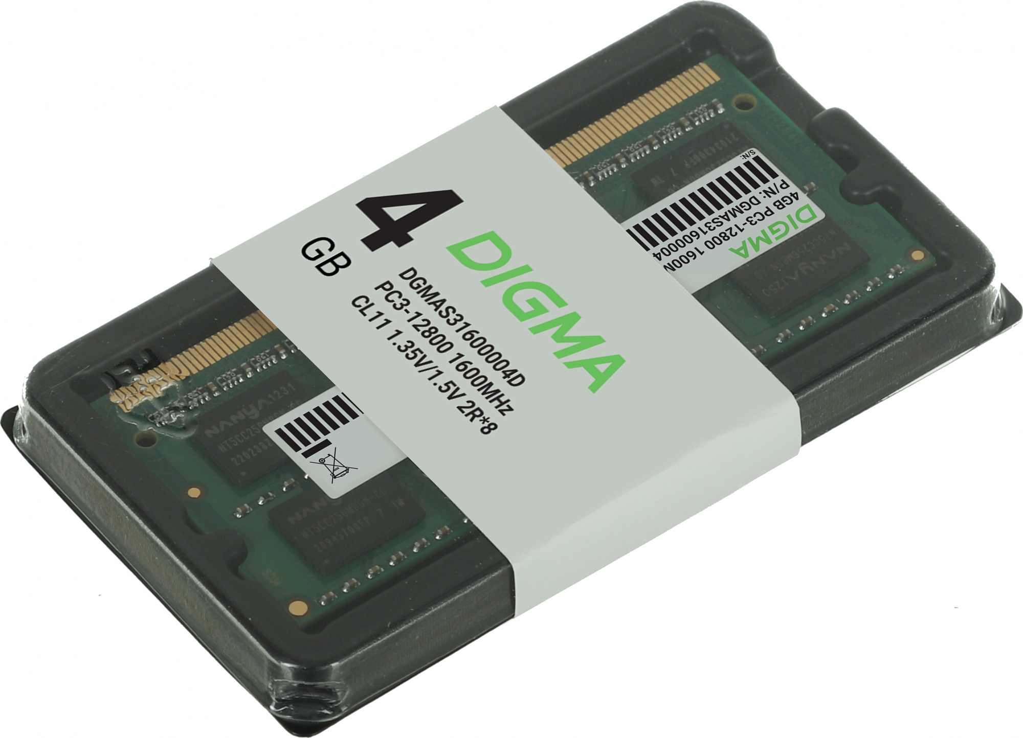 Память DDR3 4GB