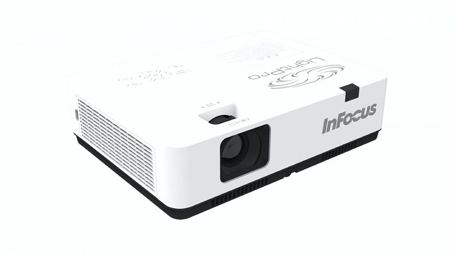INFOCUS IN1024 3LCD,4000lm,XGA,1.48~1.78:1,50000:1,16W,2хHDMI1.4b,VGAin,CompositeIN,3,5audioIN,RCAx2IN,USB-A,VGAout,3,5audioOUT,RS232,MiniUSBBserv,RJ45,PJLink,3,3кг