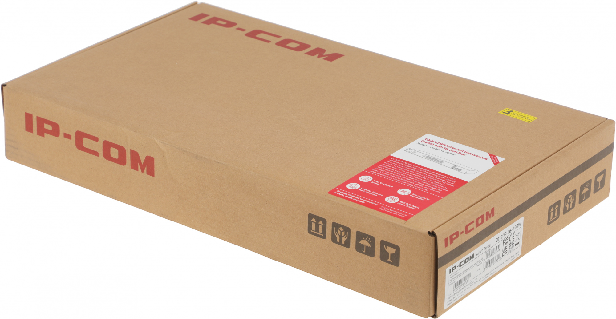 Коммутатор IP-Com G1120P-16-250W