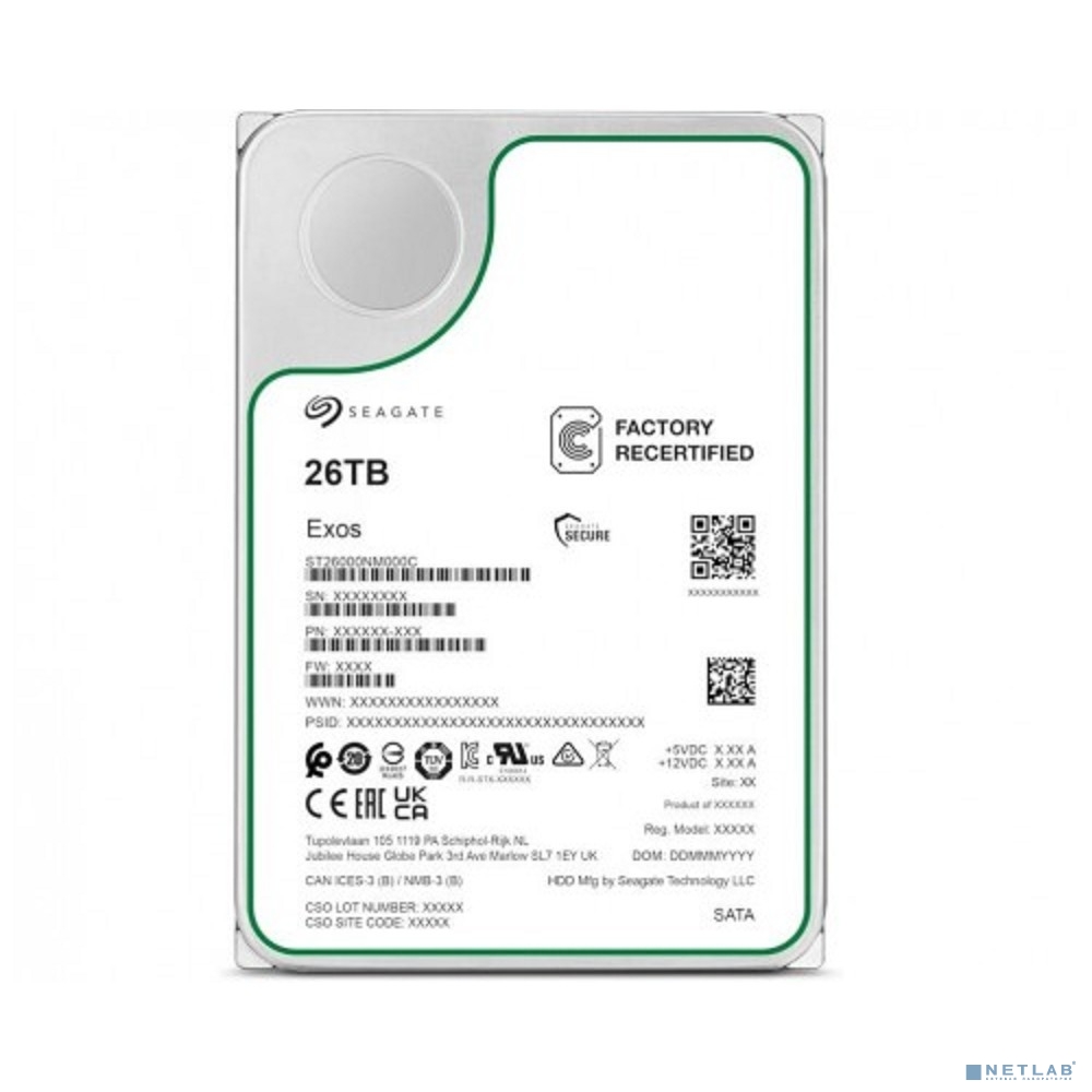 26TB Seagate Exos