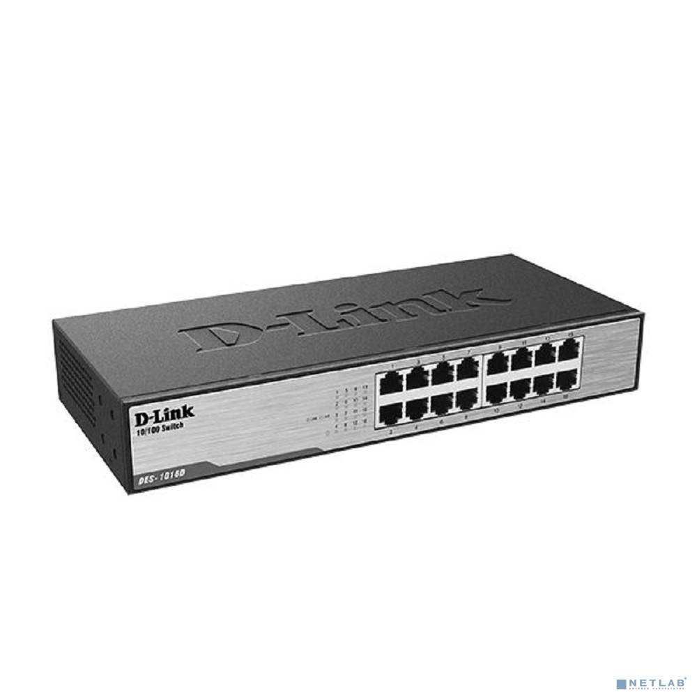 Коммутатор D-Link DES-1016D