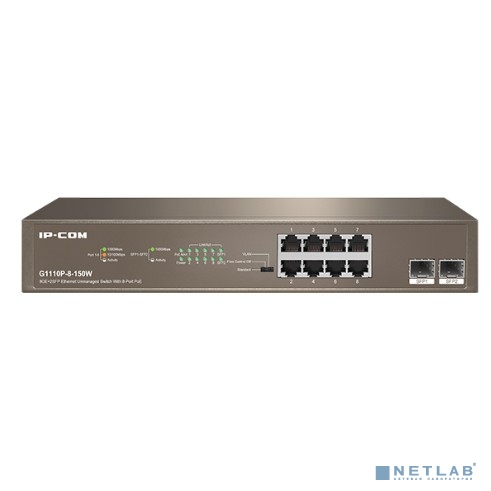 Коммутатор IP-Com G1110P-8-150W