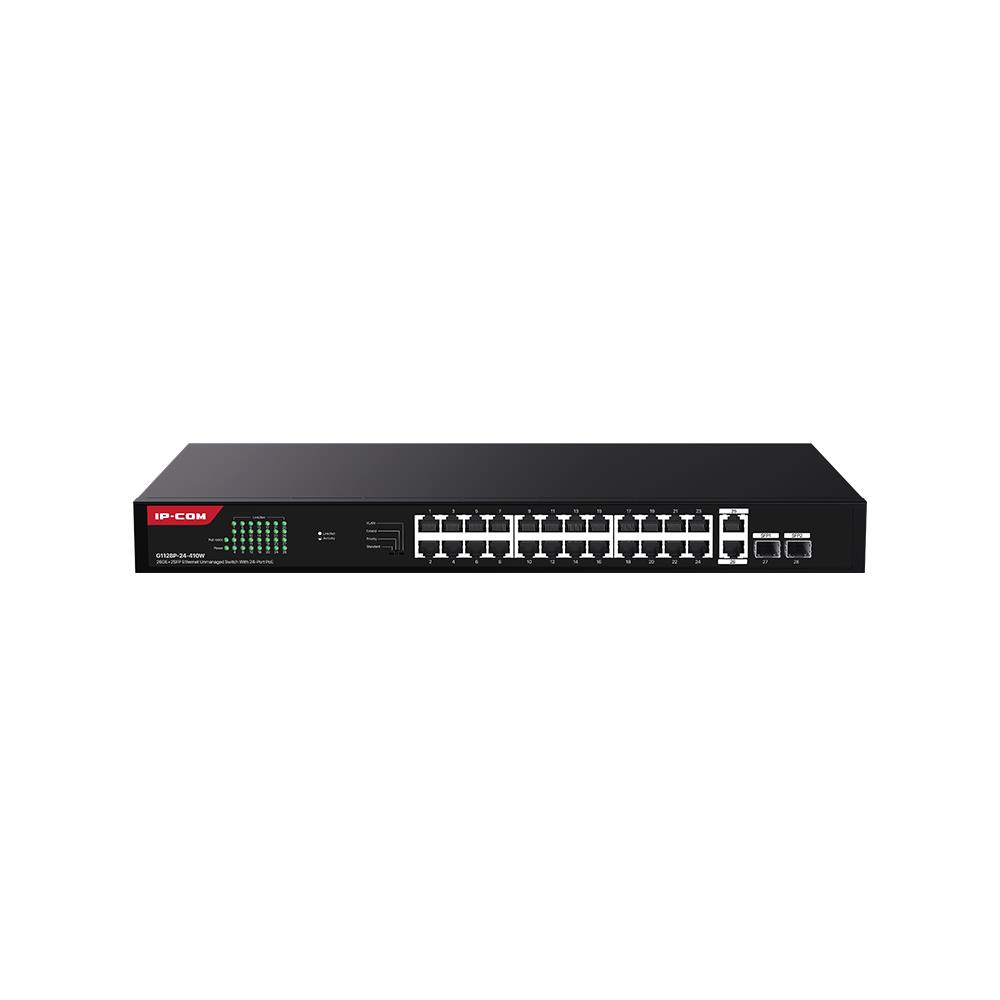 IP-COM G1128P-24-410W Неуправляемый