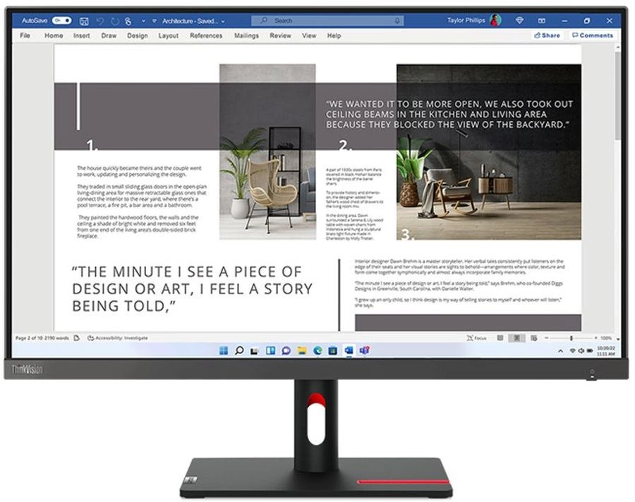 Монитор Lenovo 27"
