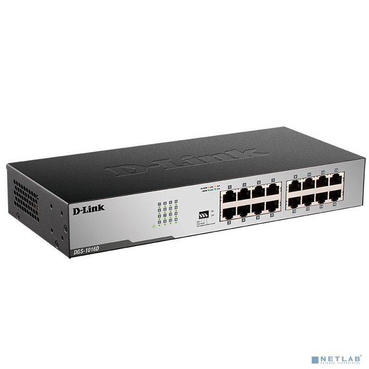 Коммутатор D-Link DGS-1016D