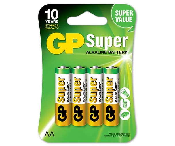 Алкалиновые батарейки GP
