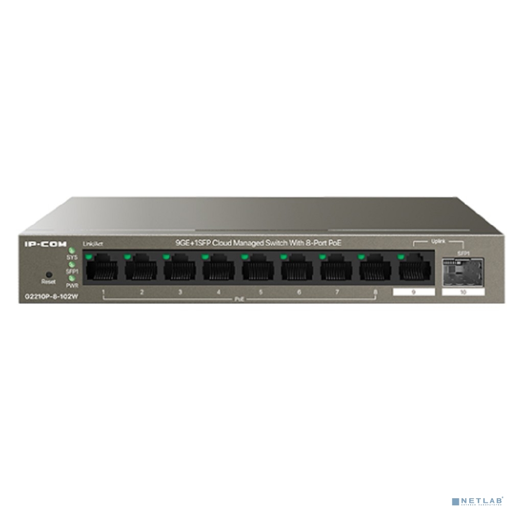 Коммутатор IP-Com G2210P-8-102W